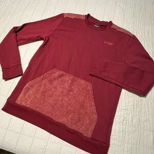 Oakley Men's Burgundy Crewneck Sweater (L)